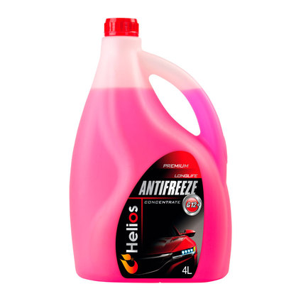 АНТИФРИЗ HELIOS G12+ 4L КОНЦЕНТРАТ АНТИФРИЗ HELIOS G12+ 4L КОНЦЕНТРАТ