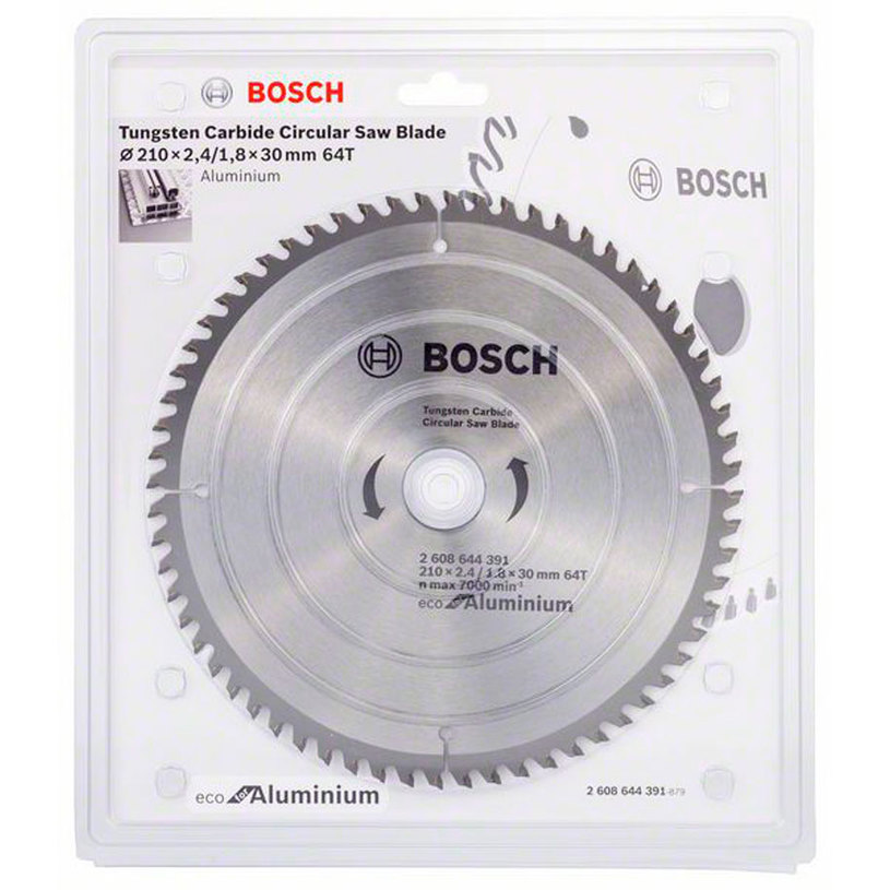BOSCH ЦИРК.ДИСК АЛУМ. 210X2.4/1.8X30 64T BOSCH ЦИРК.ДИСК АЛУМ. 210X2.4/1.8X30 64T