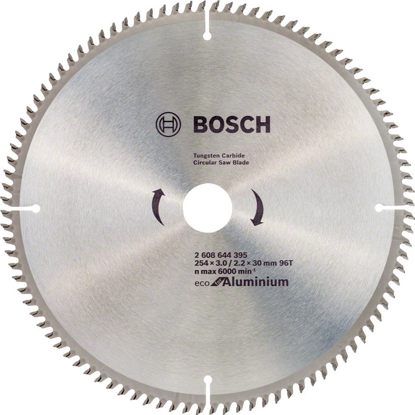 BOSCH ЦИРК.ДИСК АЛУМ. 254X3.0/2.2X30 96T BOSCH ЦИРК.ДИСК АЛУМ. 254X3.0/2.2X30 96T