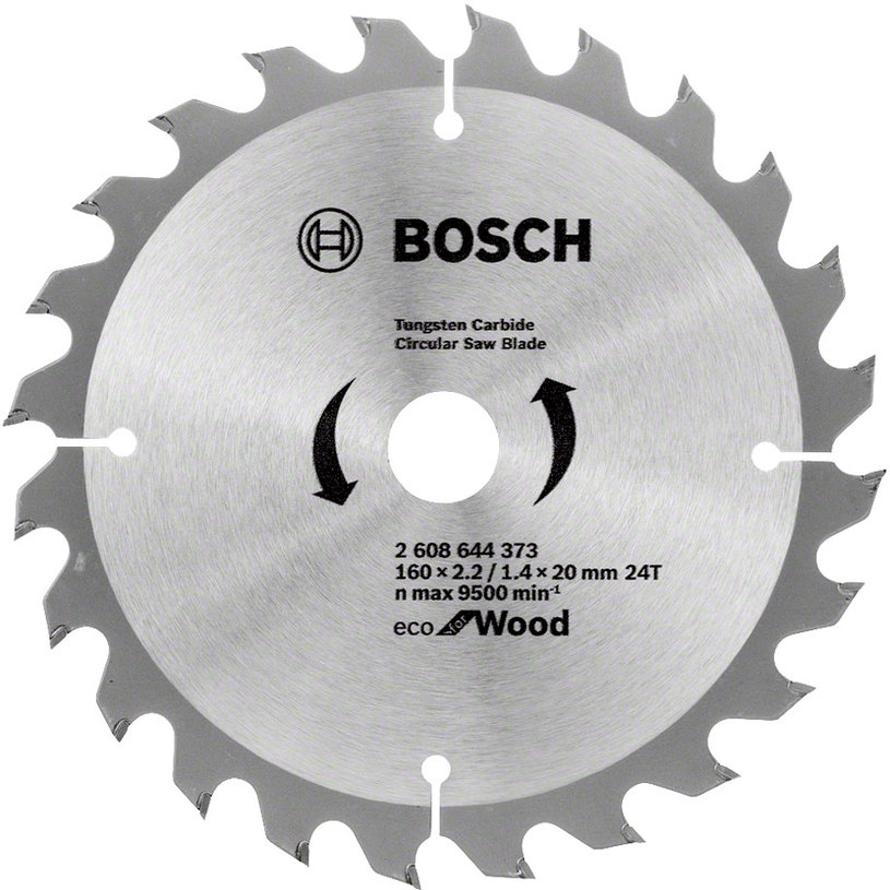 BOSCH ЦИРК.ДИСК ДЪРВО 160X2.2/1.4X20 24T BOSCH ЦИРК.ДИСК ДЪРВО 160X2.2/1.4X20 24T