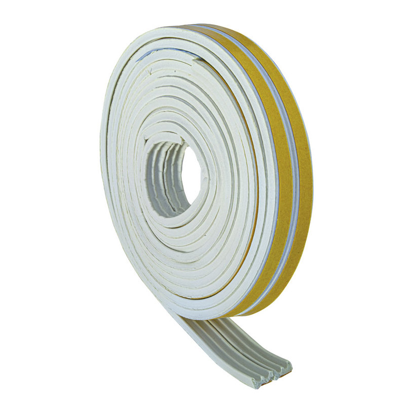 ГУМЕН УПЛЪТНИТЕЛ Е-ПРОФИЛ БЯЛ 6 m/4 mm ГУМЕН УПЛЪТНИТЕЛ Е-ПРОФИЛ БЯЛ 6 m/4 mm