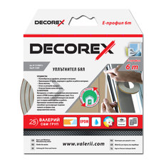 ГУМЕН УПЛЪТНИТЕЛ Е-ПРОФИЛ DECOREX ГУМЕН УПЛЪТНИТЕЛ Е-ПРОФИЛ DECOREX