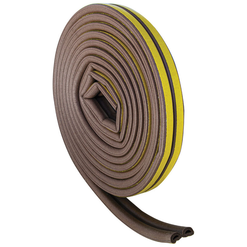 ГУМЕН УПЛЪТНИТЕЛ D-ПРОФИЛ КАФЯВ 6 m/6 mm ГУМЕН УПЛЪТНИТЕЛ D-ПРОФИЛ КАФЯВ 6 m/6 mm