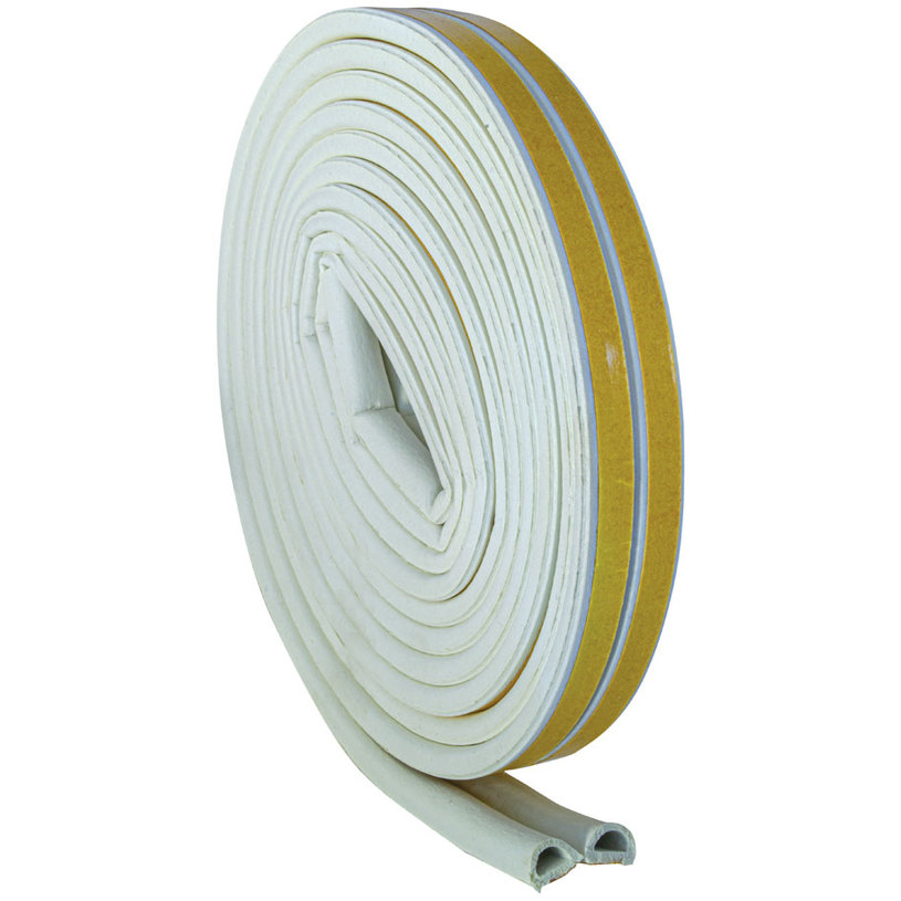 ГУМЕН УПЛЪТНИТЕЛ D-ПРОФИЛ БЯЛ 6 m/6 mm ГУМЕН УПЛЪТНИТЕЛ D-ПРОФИЛ БЯЛ 6 m/6 mm