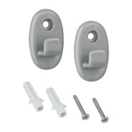 Аксесоар за закачане, 2 куки+винт Аксесоар за закачане, 2 куки+винт