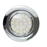 LED луна вграждане 4W 4200K хром IP44 LED луна вграждане 4W 4200K хром IP44