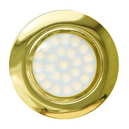 LED ЛУНА ВГРАЖДАНЕ 4W 4200K ЗЛАТО IP44 ULTRALUX LED ЛУНА ВГРАЖДАНЕ 4W 4200K ЗЛАТО IP44 ULTRALUX