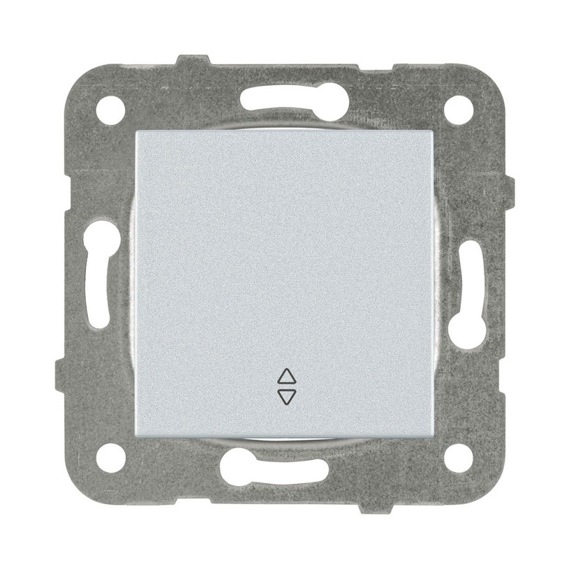 Ключ девиаторен мех сив IP20 Karre+ Ключ девиаторен мех сив IP20 Karre+
