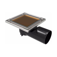 ПОДОВ СИФОН РОГОВ 110Х110 С ВГРАДЕНО СТЪКЛО БЕЖОВО AKVO DSDS-11-CD-3 ПОДОВ СИФОН РОГОВ 110Х110 С ВГРАДЕНО СТЪКЛО БЕЖОВО AKVO DSDS-11-CD-3