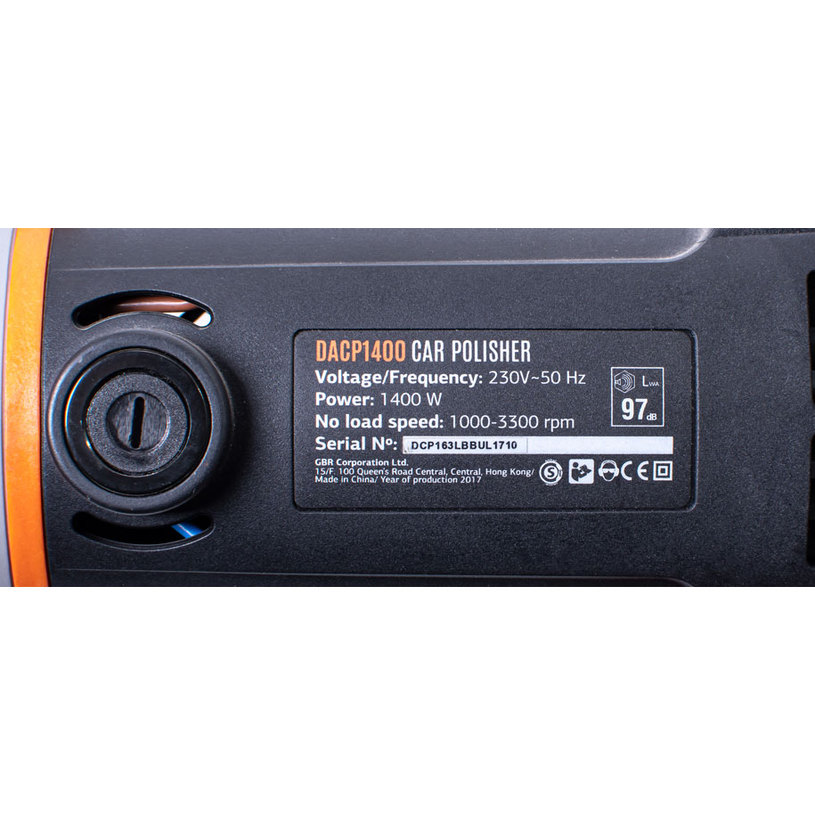 DAEWOO ПОЛИРМАШИНА 180mm, 1400W DAEWOO ПОЛИРМАШИНА 180mm, 1400W