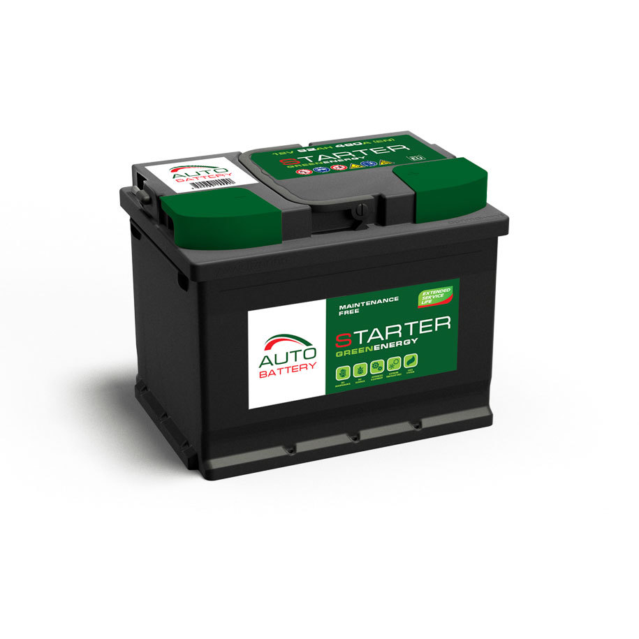 Акумулатор STARTER 62Ah 12V, пусков ток 480 A