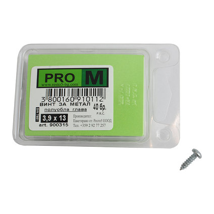 PRO M винт DIN7981 3,9х13/40бр. PRO M винт DIN7981 3,9х13/40бр.