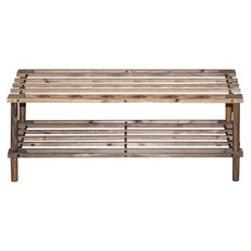 Дървена поставка за обувки - Венге Дървена поставка за обувки - Венге