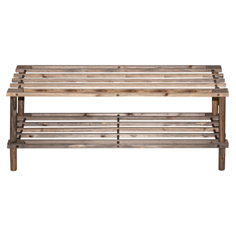 Дървена поставка за обувки - Венге Дървена поставка за обувки - Венге