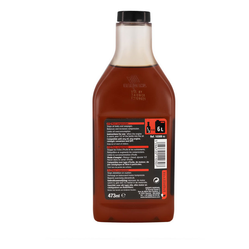 BARDAHL УВЕЛИЧАВАНЕ НА КОМПРЕСИЯТА 500ML BARDAHL УВЕЛИЧАВАНЕ НА КОМПРЕСИЯТА 500ML