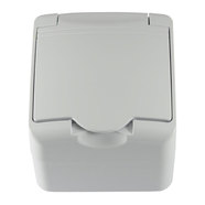 КОНТАКТ IP44 ЕДИНИЧЕН БЯЛ MELOPLAM TONI КОНТАКТ IP44 ЕДИНИЧЕН БЯЛ MELOPLAM TONI