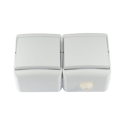 ДВОЙНА КОМБИНАЦИЯ IP44 КЛЮЧ СХ.1-2 БЯЛ ДВОЙНА КОМБИНАЦИЯ IP44 КЛЮЧ СХ.1-2 БЯЛ