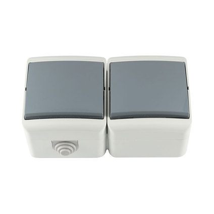 ДВОЙНА КОМБИНАЦИЯ IP44 КЛСХ.1-2 СИВ ДВОЙНА КОМБИНАЦИЯ IP44 КЛСХ.1-2 СИВ