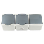 ТРОЙНА КОМБИНАЦИЯ IP44 КОНТАКТИ И КЛЮЧ СХ.1 MELOPLAM TONI ТРОЙНА КОМБИНАЦИЯ IP44 КОНТАКТИ И КЛЮЧ СХ.1 MELOPLAM TONI