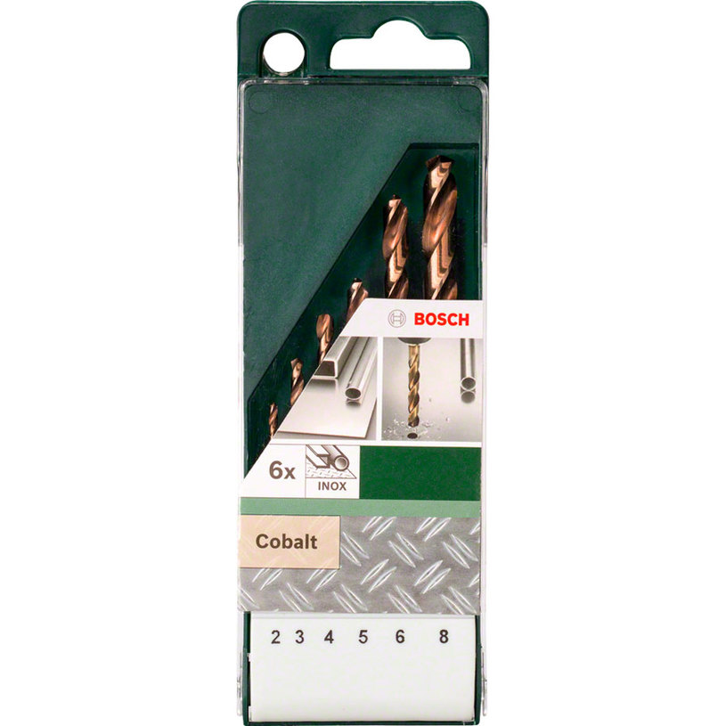 BOSCH, 6 СВРЕДЛA HSS-CO 2-3-4-5-6-8 BOSCH, 6 СВРЕДЛA HSS-CO 2-3-4-5-6-8