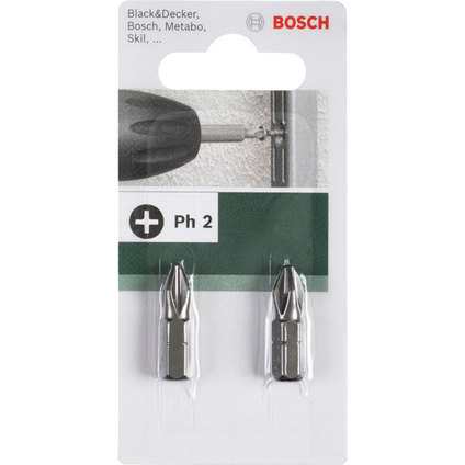 BOSCH, БИТОВЕ 2 PH2 25 ММ BOSCH, БИТОВЕ 2 PH2 25 ММ