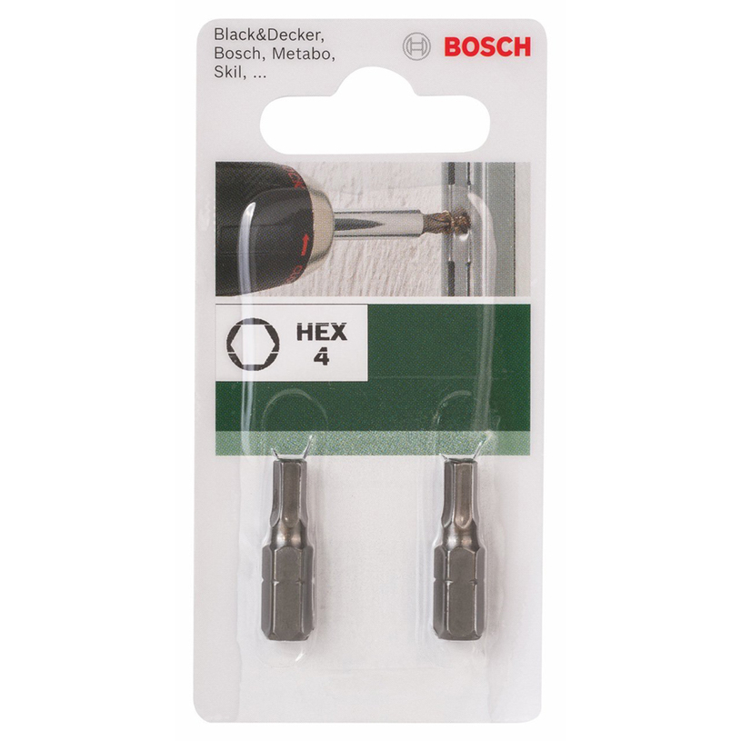 BOSCH, БИТОВЕ 2 IS4 25 ММ BOSCH, БИТОВЕ 2 IS4 25 ММ