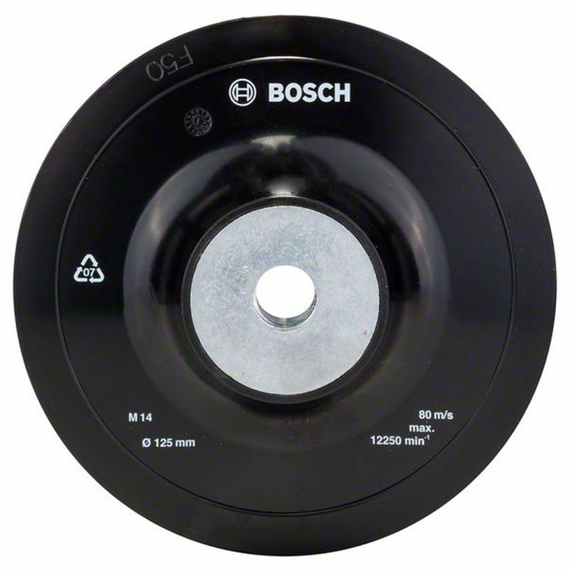 BOSCH, ШЛАЙФПЛОЧА WS 125 ММ BOSCH, ШЛАЙФПЛОЧА WS 125 ММ