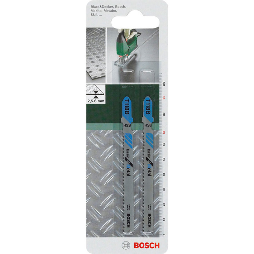 BOSCH, 2 НОЖЧЕТА T118B BOSCH, 2 НОЖЧЕТА T118B