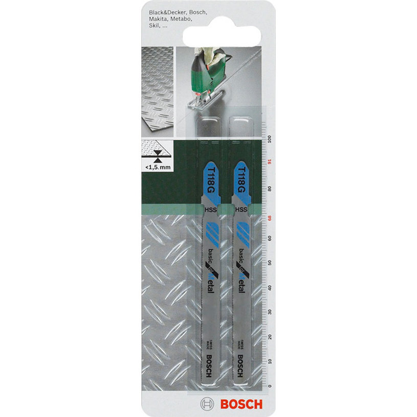 BOSCH, 2 НОЖЧЕТА T118G BOSCH, 2 НОЖЧЕТА T118G
