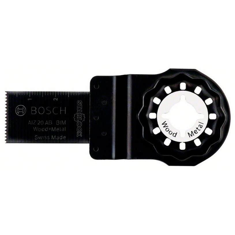 BOSCH, НОЖ AIZ20AB BIM 20X20 ММ МЕТАЛ BOSCH, НОЖ AIZ20AB BIM 20X20 ММ МЕТАЛ