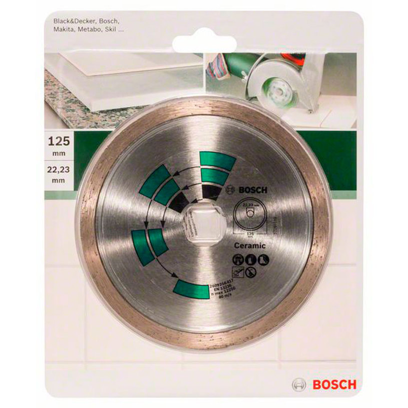 BOSCH, ДИАМ.ДИСК ФАЯНС 125MM BOSCH, ДИАМ.ДИСК ФАЯНС 125MM