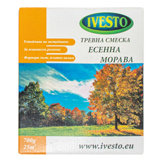 ТРЕВНА СМЕСКА ЕСЕН 0.7KG, 25M² IVESTO ТРЕВНА СМЕСКА ЕСЕН 0.7KG, 25M² IVESTO
