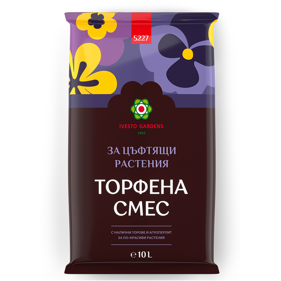 IVESTO Soil Mix for Flowering Plants 10 L