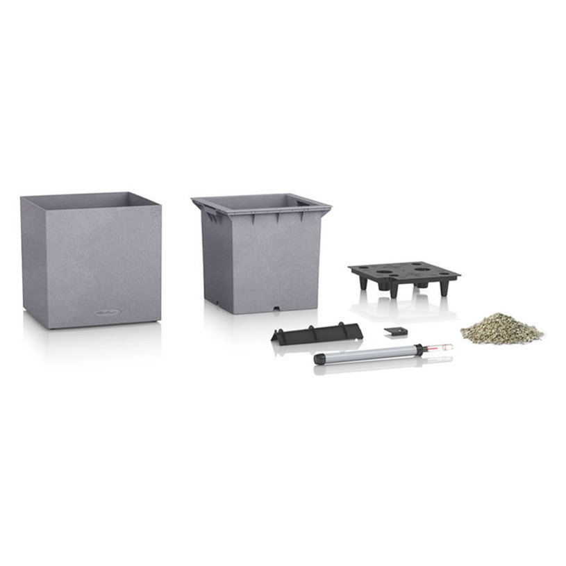 КАШПА НАП.С-МА CANTO 30X30X30СМ СИВ1370 КАШПА НАП.С-МА CANTO 30X30X30СМ СИВ1370