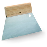 ШПАТУЛА ЗА ЛЕПИЛО 2.70 ММ ТРИЪГЪЛЕН ЗЪБ ШПАТУЛА ЗА ЛЕПИЛО 2.70 ММ ТРИЪГЪЛЕН ЗЪБ