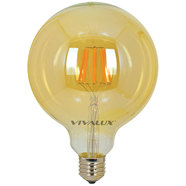 LEDкр. E27 6W 590lm 2700K fil.GV125 VIVA LEDкр. E27 6W 590lm 2700K fil.GV125 VIVA