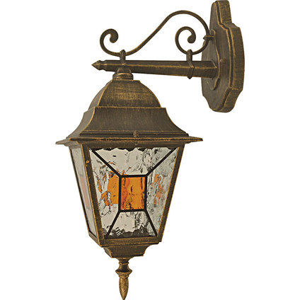 Град. фенер г. носач златна патина E27 Град. фенер г. носач златна патина E27