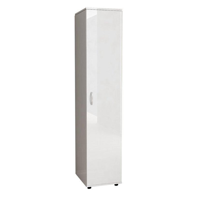 ГАРДЕРОБ ЗА ОБУВКИ БЯЛ ГЛАНЦ 40/50/185 ГАРДЕРОБ ЗА ОБУВКИ БЯЛ ГЛАНЦ 40/50/185