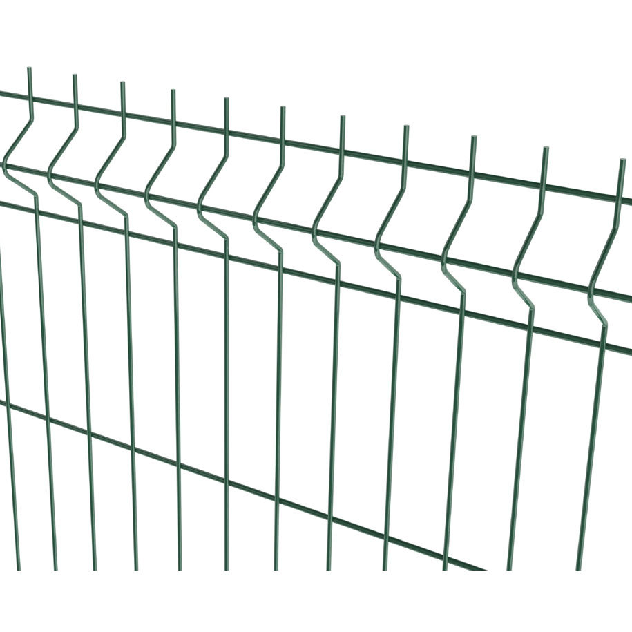 3D PROMO Fence Panel 1.53 x 2.5 m, Green Polyester Coating
