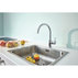 GROHE start flow Keukenkraan - hoog - chroom - 31555001 GROHE start flow Keukenkraan - hoog - chroom - 31555001