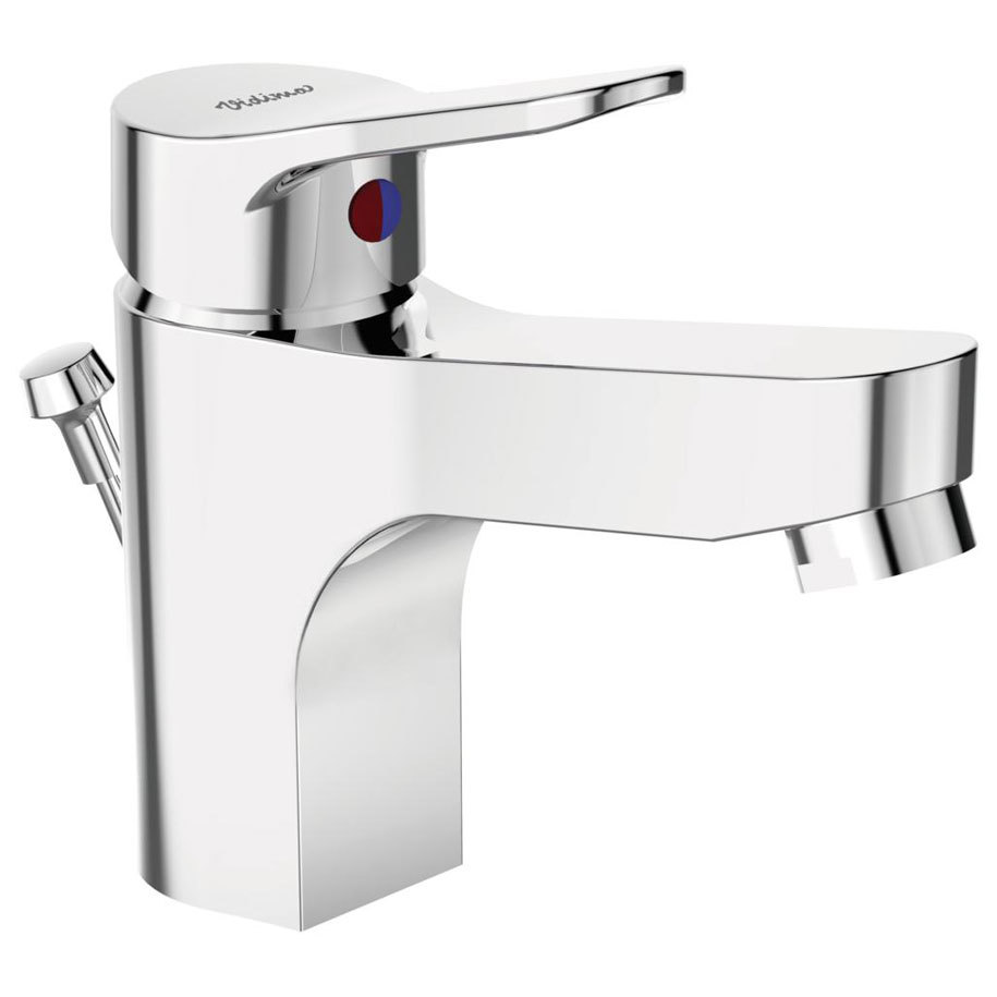 Смесител за умивалник VIDIMA Scorpio Grande BC271AA, стоящ, с изпразнител, хром