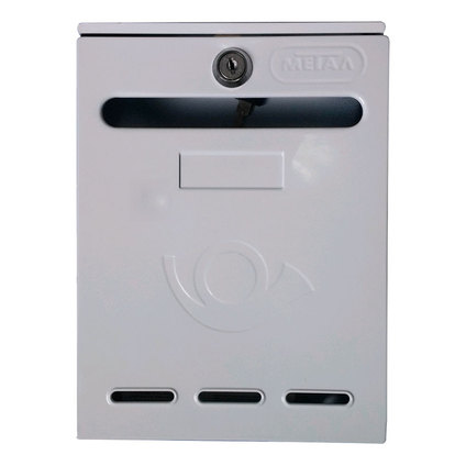 METAL ПОЩЕНСКА КУТИЯ МИСИВ БЯЛА METAL ПОЩЕНСКА КУТИЯ МИСИВ БЯЛА