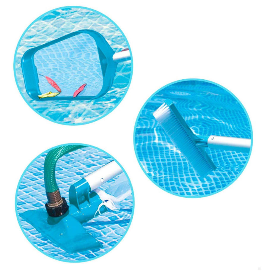 Mesh leaf skimmer for the water surface