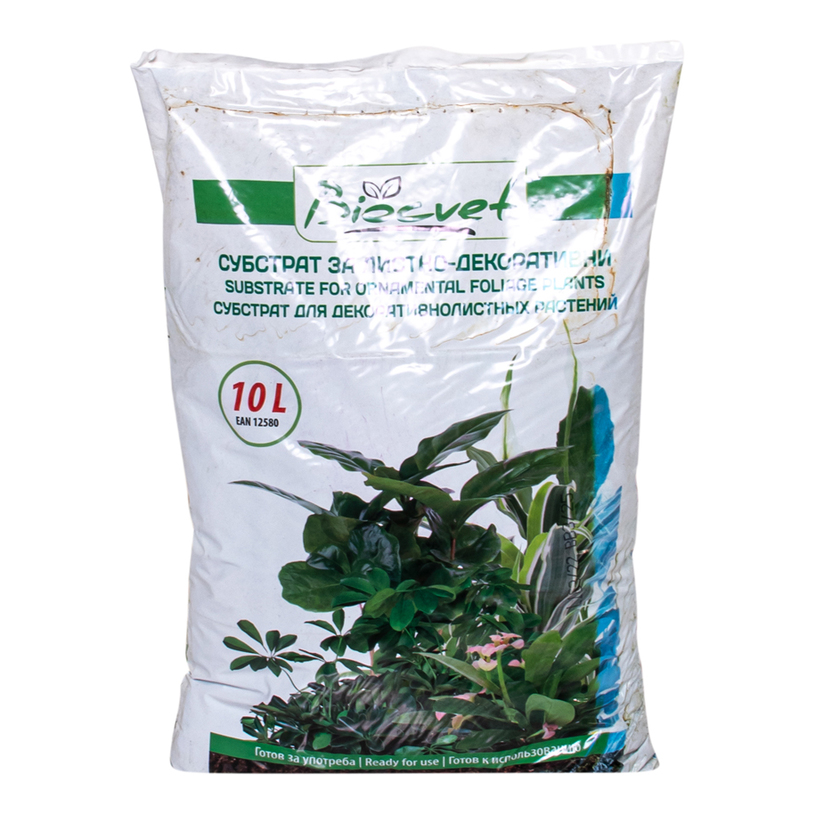 СУБСТРАТ ЗЕЛЕНИ РАСТ-Я 10Л BIOCVET без2 СУБСТРАТ ЗЕЛЕНИ РАСТ-Я 10Л BIOCVET без2