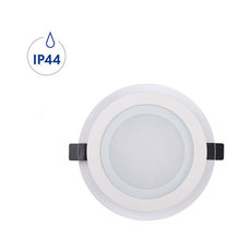&LED панел стъкло 6W 4200K IP44 420lm &LED панел стъкло 6W 4200K IP44 420lm