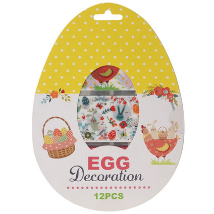 Декорация за яйца 12бр Великден