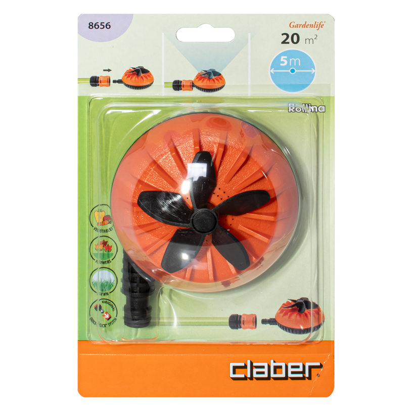 CLABER РАЗПРЪСКВАЧ Ф 5м 20м2 ROLINA CLABER РАЗПРЪСКВАЧ Ф 5м 20м2 ROLINA