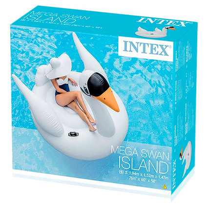НАДУВАЕМ ЛЕБЕ 194x152x147 INTEX 56287 НАДУВАЕМ ЛЕБЕ 194x152x147 INTEX 56287