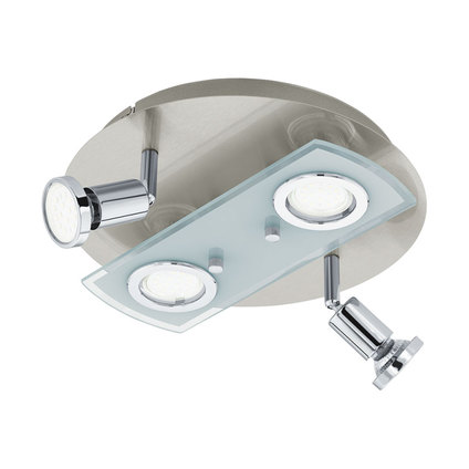 Аплик LED Pawedo1 2+2xGU10 никел/хром^ Аплик LED Pawedo1 2+2xGU10 никел/хром^
