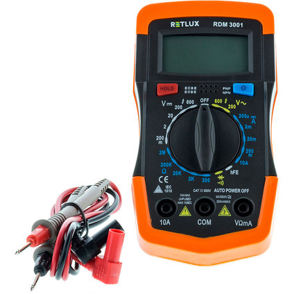 Цифров мултицет RETLUX RDM 3001 Цифров мултицет RETLUX RDM 3001
